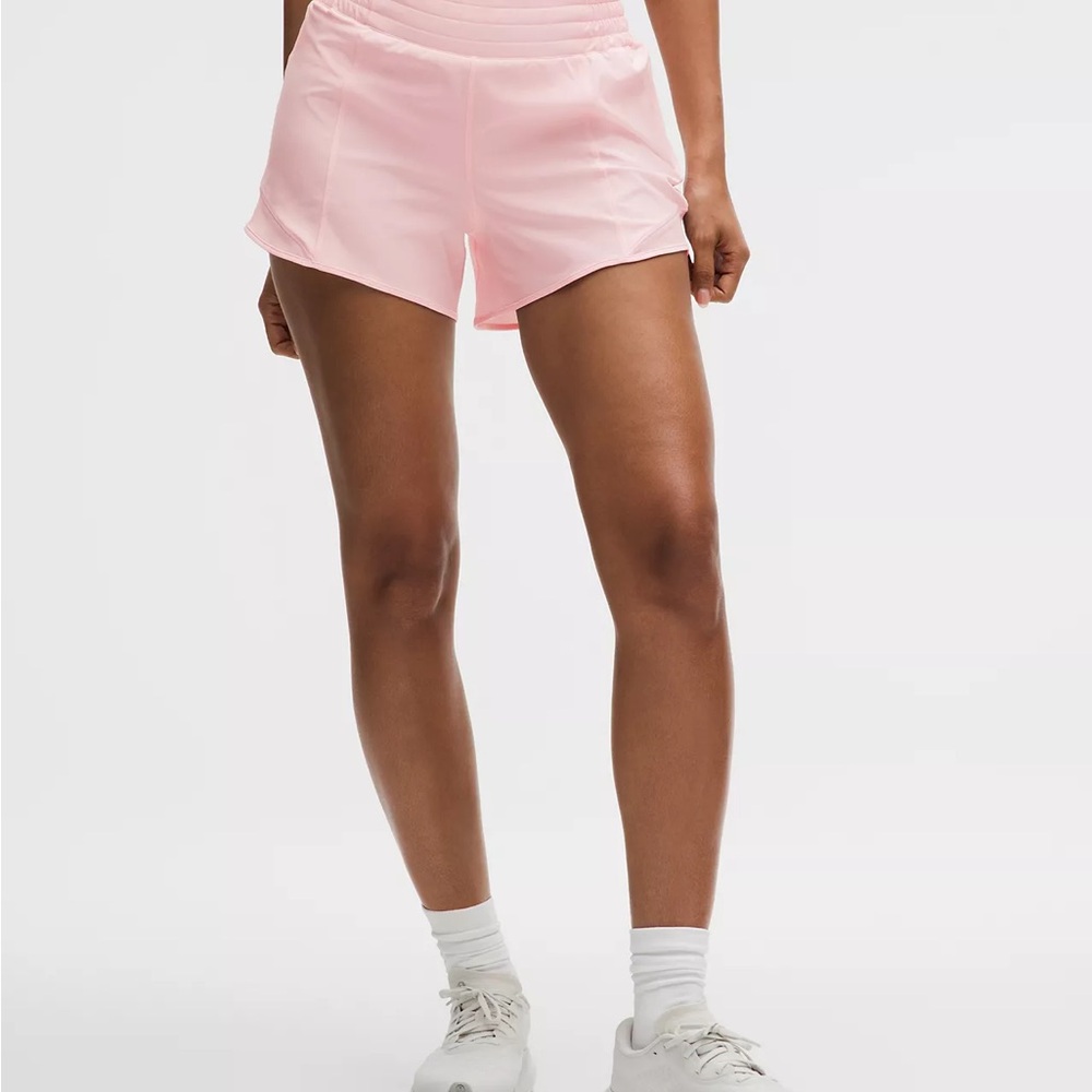 Lululemon Athletica Hotty Hot High-Rise 4” Lined Athletic Shorts